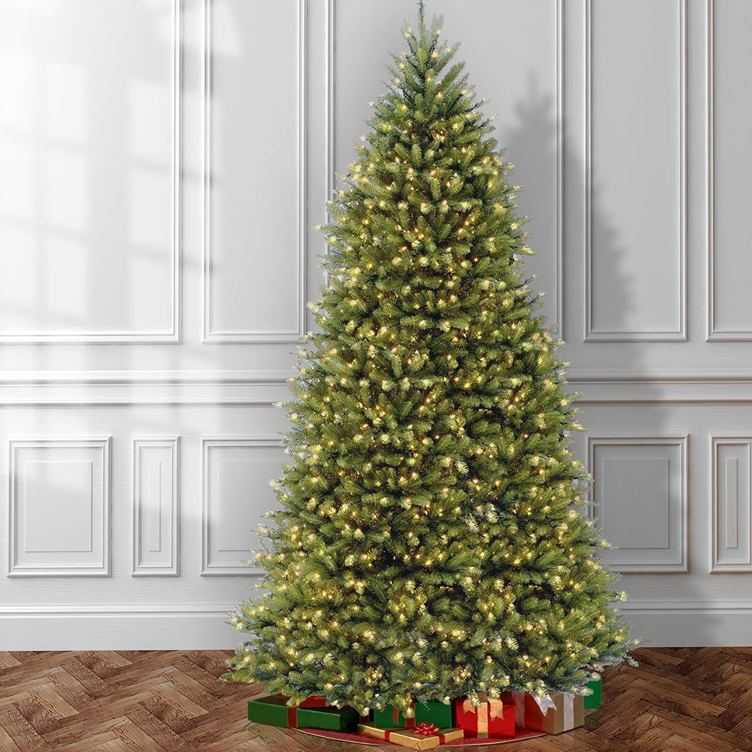 预发布站点、【Décor】Dunhill Fir 120'' Lighted Artificial Fir Christmas Tree、-12345