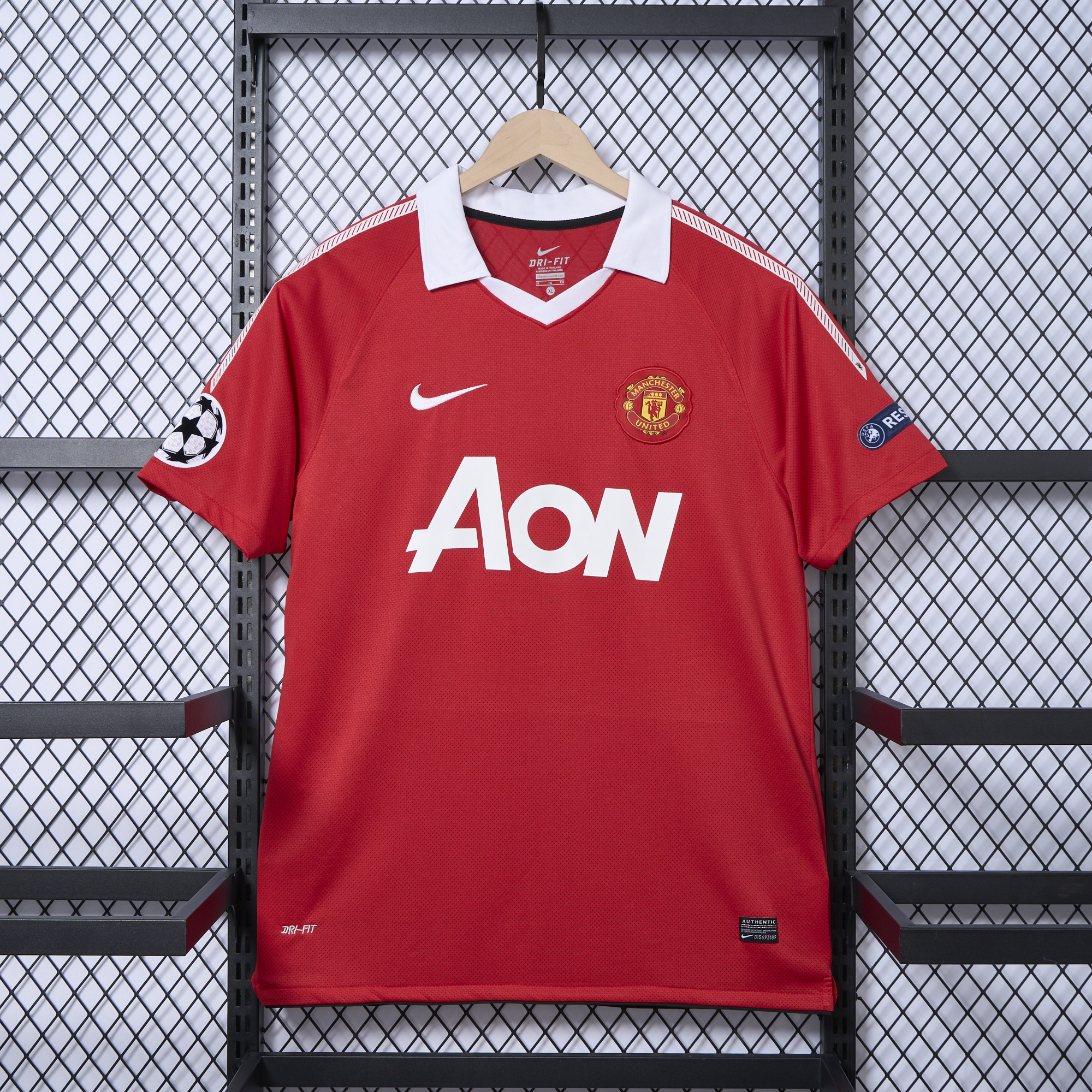 Manchester United Retro 10-11 Home Stadium Jersey111
