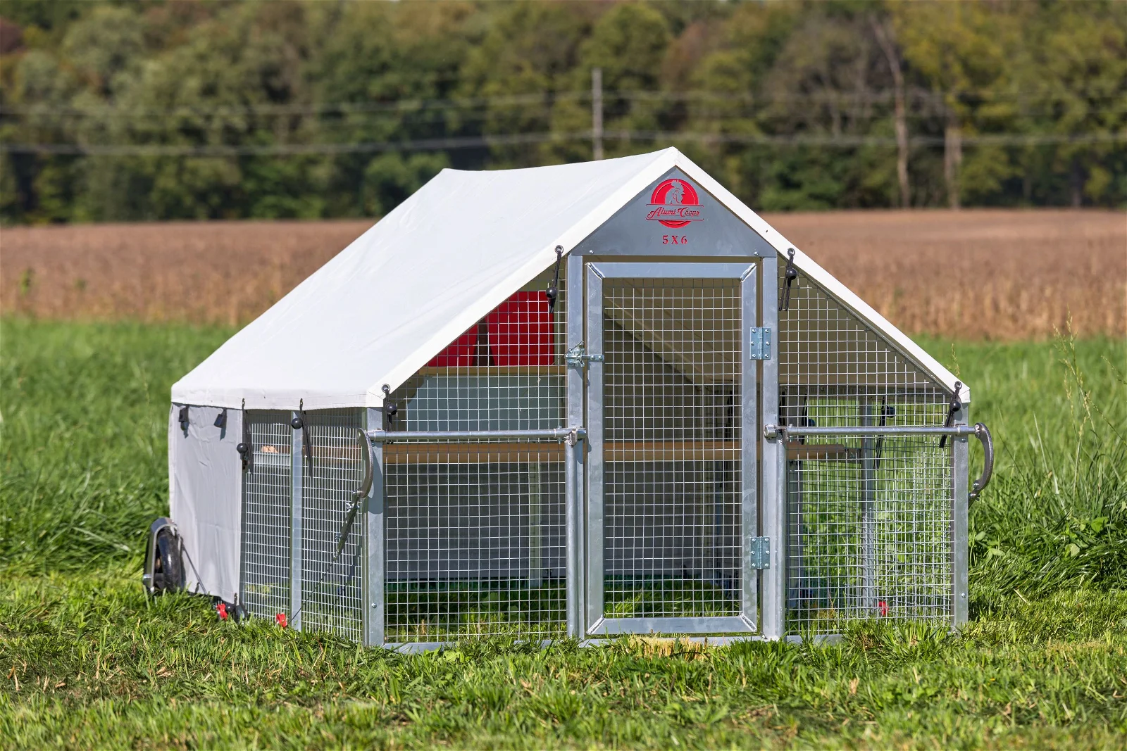 预发布站点、【Pet】Chicken Coop, 3mx4mLarge Metal Walk-in Poultry Cage Kennel with Waterproof Cover、mysite-12345