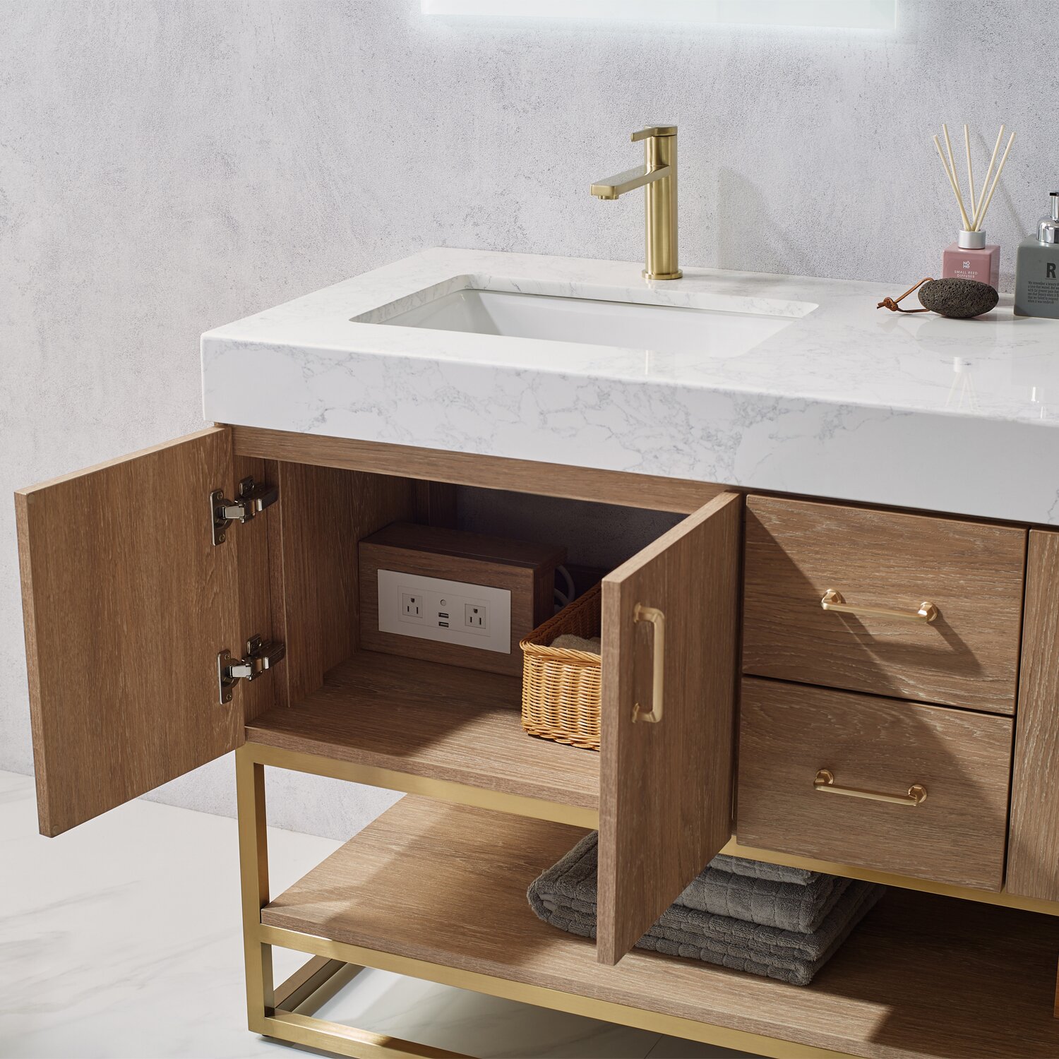 预发布站点、【Home Improvement】Annice 60" Double Bathroom Vanity Set、-12345