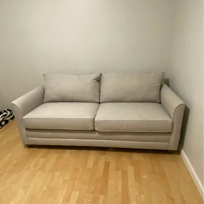 预发布站点、【Furniture】Lourenco 77'' Upholstered Sleeper Sofa、-12345