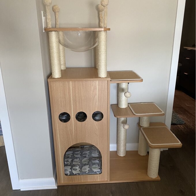 预发布站点、【Pet】52" Tavion Multi-level Cat Tree、-12345