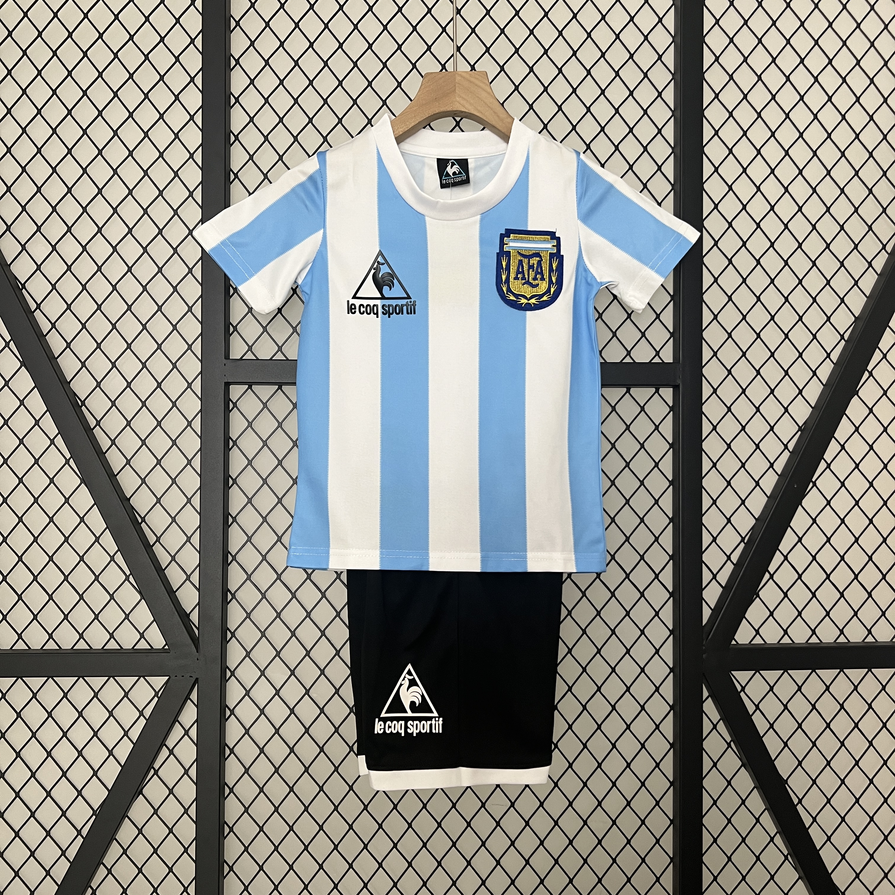 Retro Argentina 1986 Home Stadium Kids Kit111