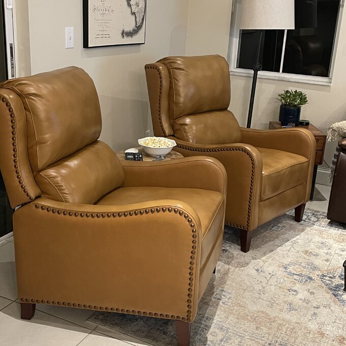 预发布站点、【Furniture】Westmere Leather Recliner、-12345