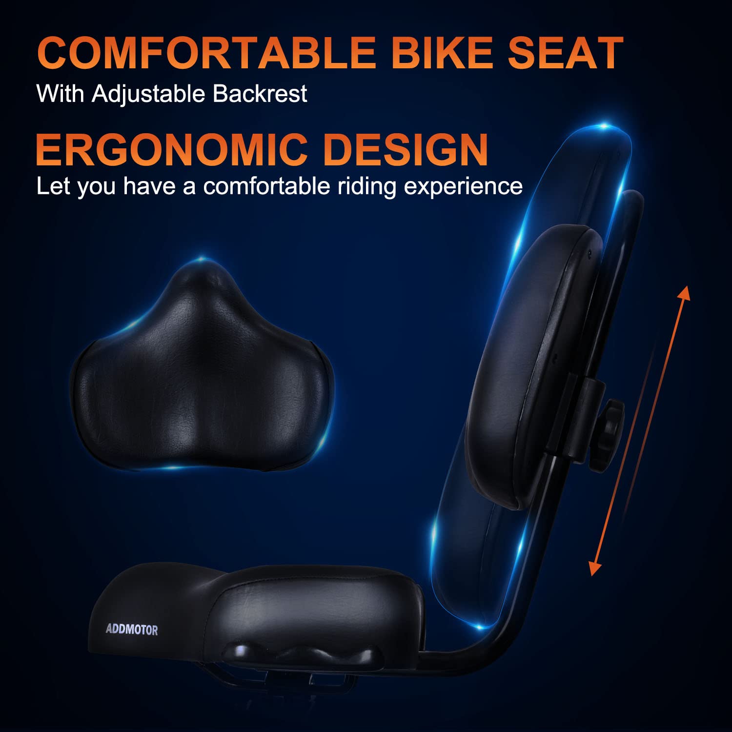 预发布站点、【Sports&Outdoors】Addmotor Motan Electric Trike Adults, 85 MI, 20"x4" Fat Tire 3 Wheel Electric Bicycle、-12345