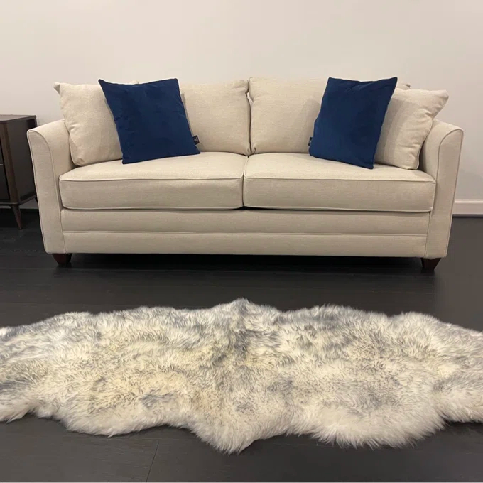 预发布站点、【Furniture】Lourenco 77'' Upholstered Sleeper Sofa、-12345