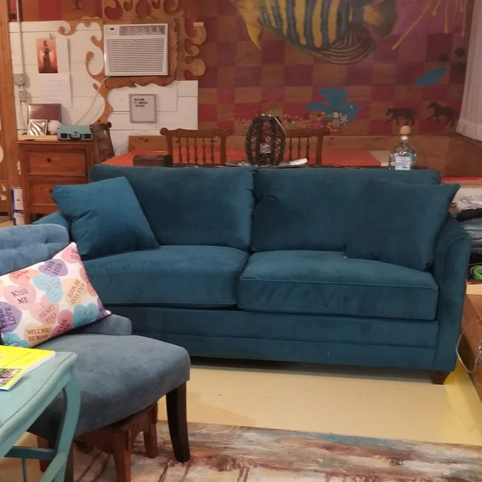 预发布站点、【Furniture】Lourenco 77'' Upholstered Sleeper Sofa、-12345