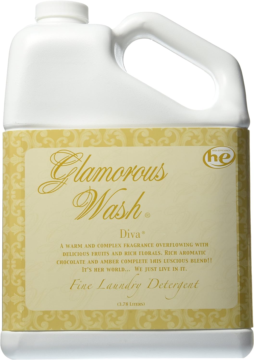 TYLER Gallon Glam Wash Laundry Detergent, Diva 128 Fl Oz (Pack of 1)111mysite