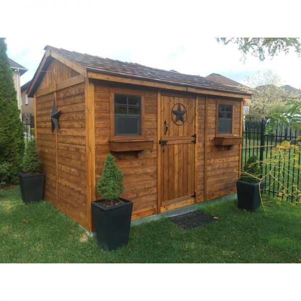 预发布站点、【Storage shed】12 feet wide x 8 feet deep wooden storage shed、mysite-12345