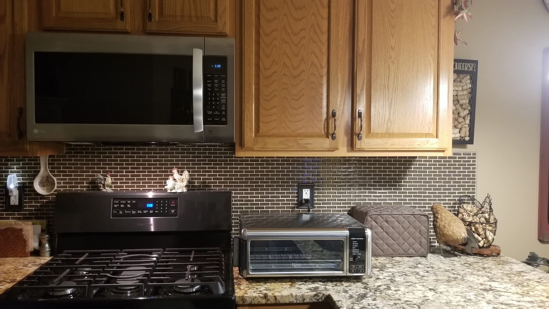 预发布站点、【Appliances】Ninja SP301 Dual Heat Air Fry Countertop 13-in-1 Oven with Extended Height, XL Capacity、-12345