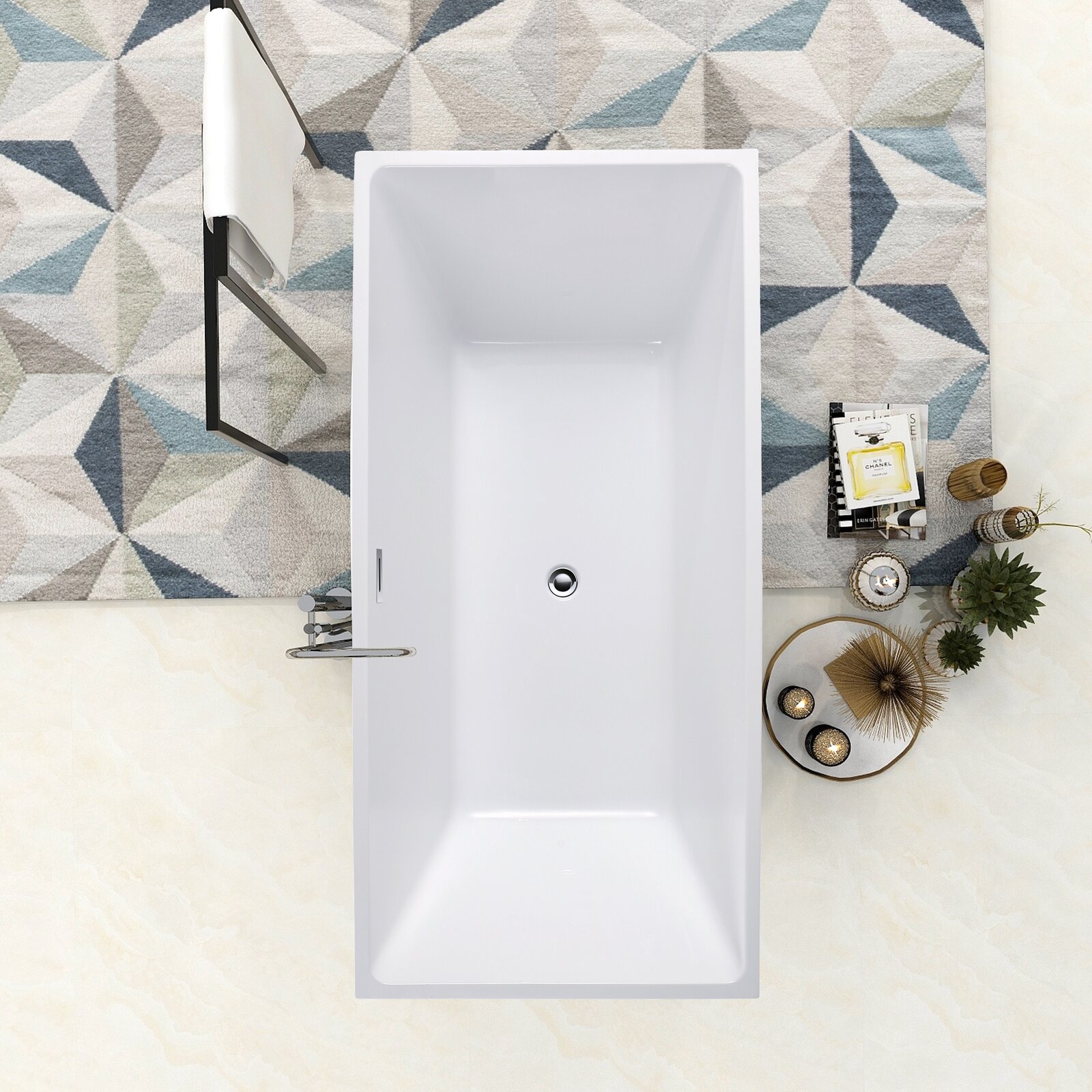 预发布站点、【Home Improvement】59" x 30" Freestanding Soaking Bathtub、-12345