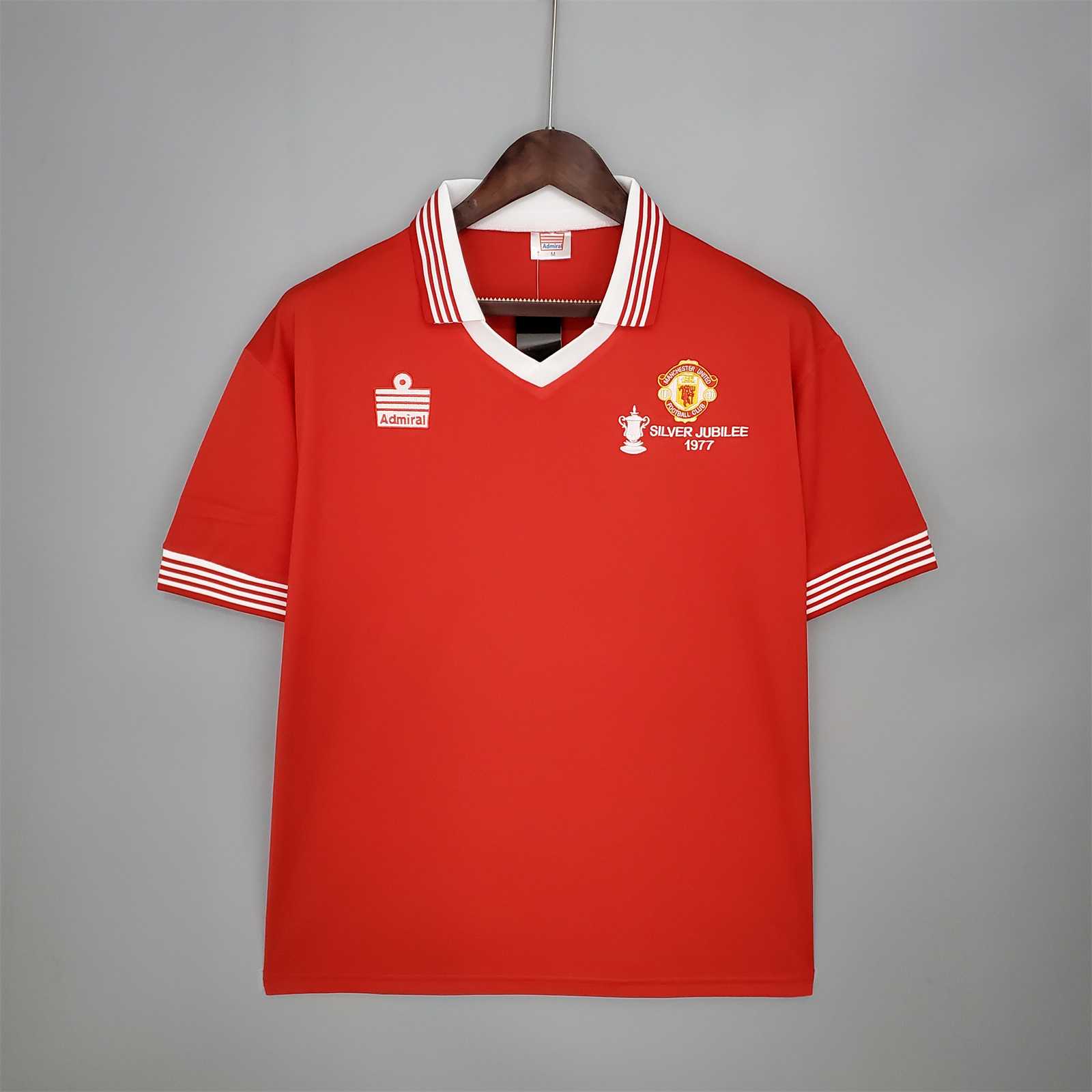 Manchester United Retro 1977 Home Stadium Jersey111