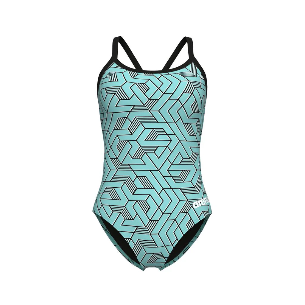预发布站点、Arena Women's Escape Lightdrop Back One Piece Swimsuit、mysite-12345