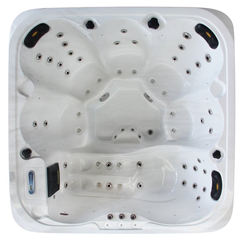 预发布站点、【Sports&Outdoors】Sol 72 Outdoor™ Aire 6 - Person 54 - Jet Acrylic Square Hot Tub with Ozonator in Gray、mysite-12345