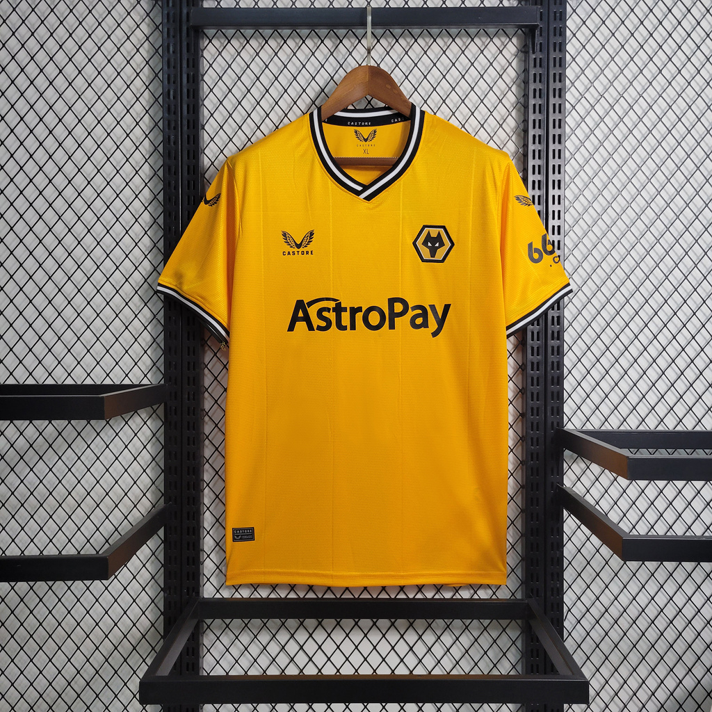 Wolverhampton Wanderers Wolves 23-24 Home Jersey - Fans Version111
