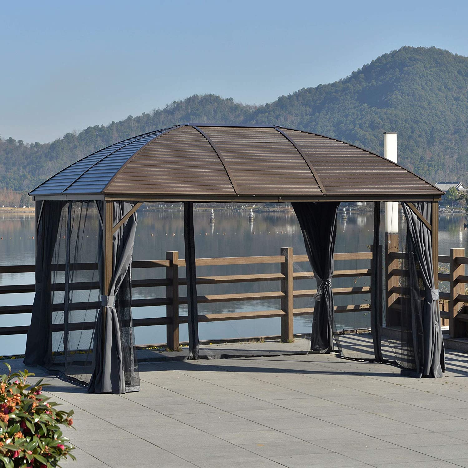 预发布站点、【Gazebo】3x4meter Aluminum frame Roof Gazebo Solid Roof Party Galvanized、mysite-12345