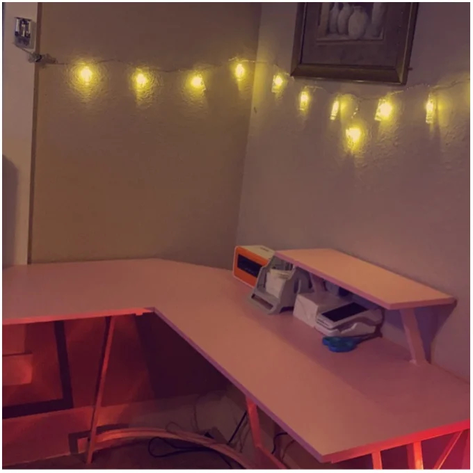 预发布站点、【Furniture】Sherri L- Shaped Gaming Desk、-12345