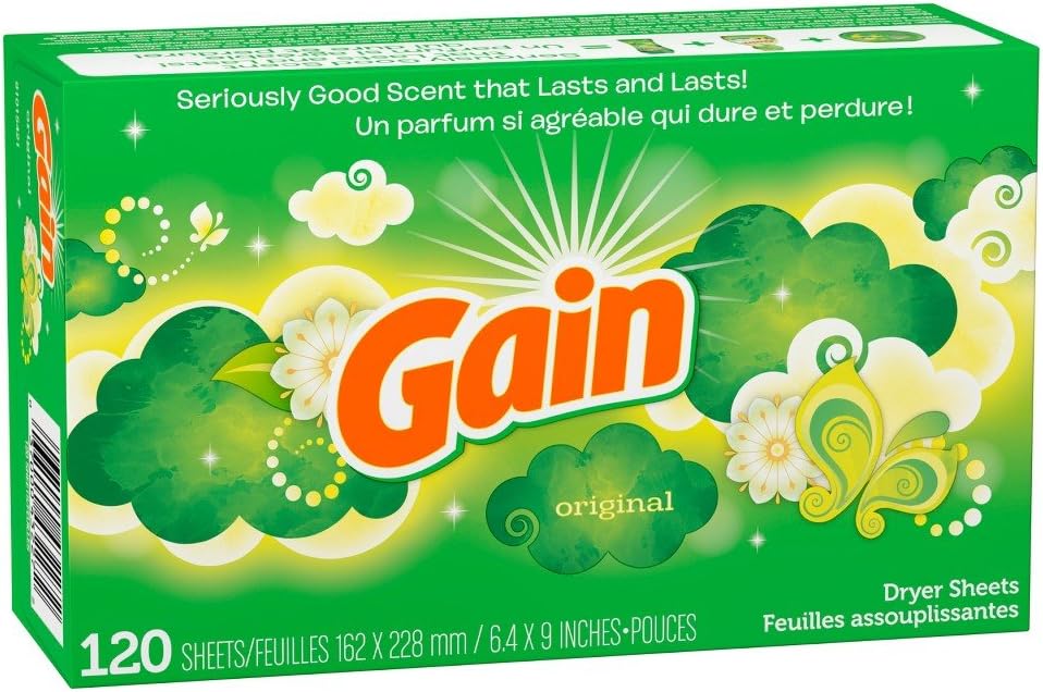 Gain Original Dryer Sheets, 120 Count111mysite