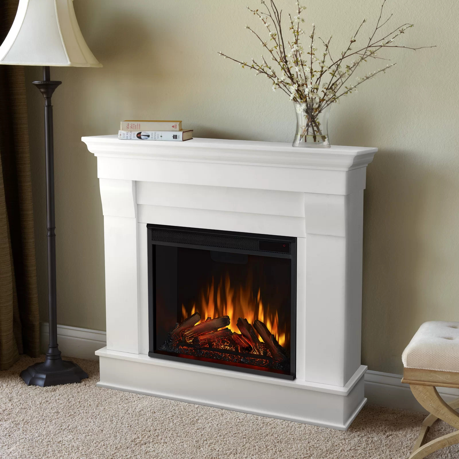 预发布站点、【Home Improvement】Chateau 40.94'' W Electric Fireplace、-12345