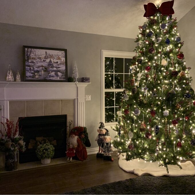 预发布站点、【Décor】Dunhill Fir 120'' Lighted Artificial Fir Christmas Tree、-12345