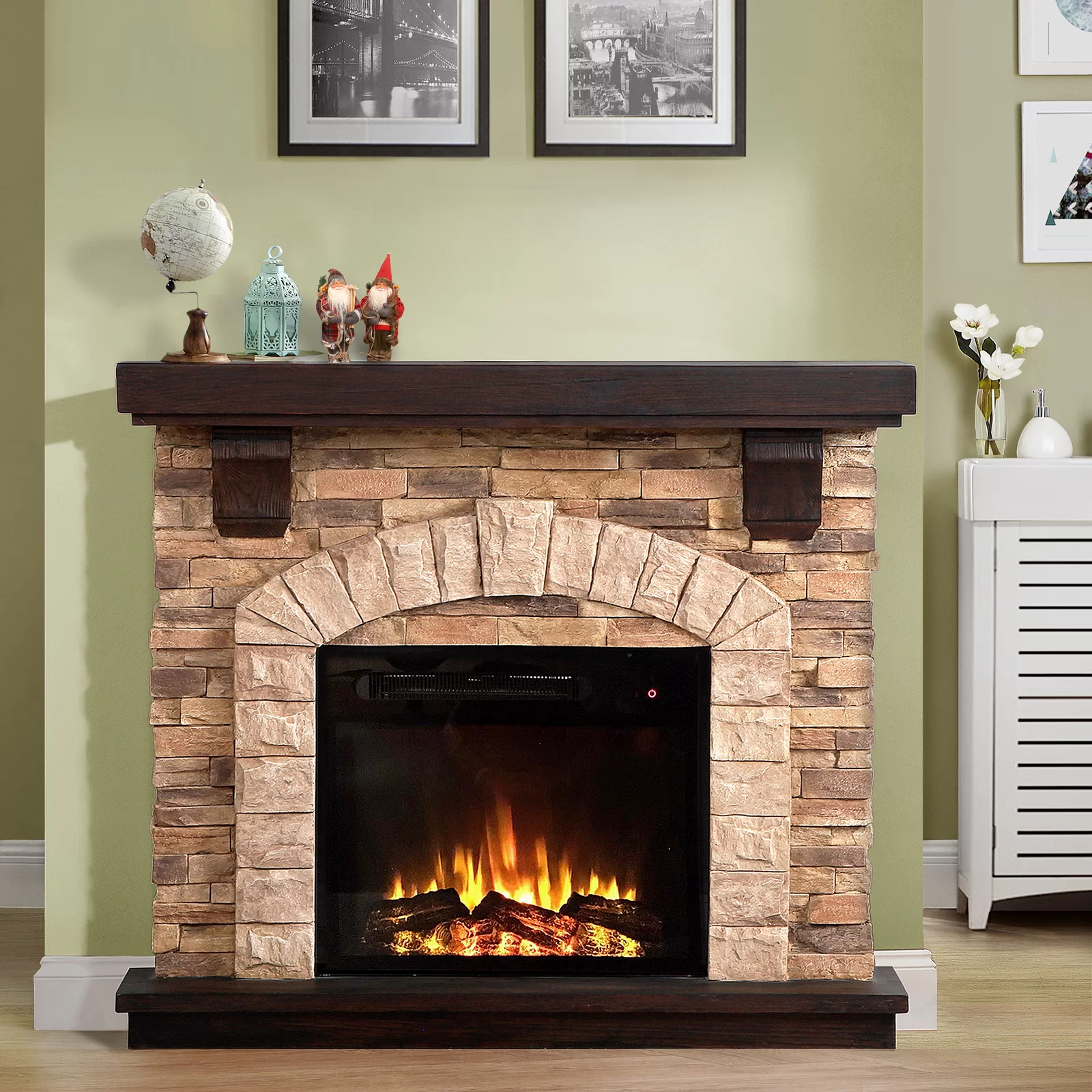 预发布站点、【Home Improvement】Troy 45.25'' W Electric Fireplace、-12345