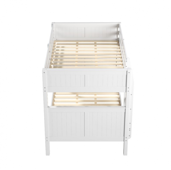 预发布站点、【Furniture】Stig Full Over Full Solid Wood Standard Bunk Bed with Trundle by Harriet Bee、mysite-12345