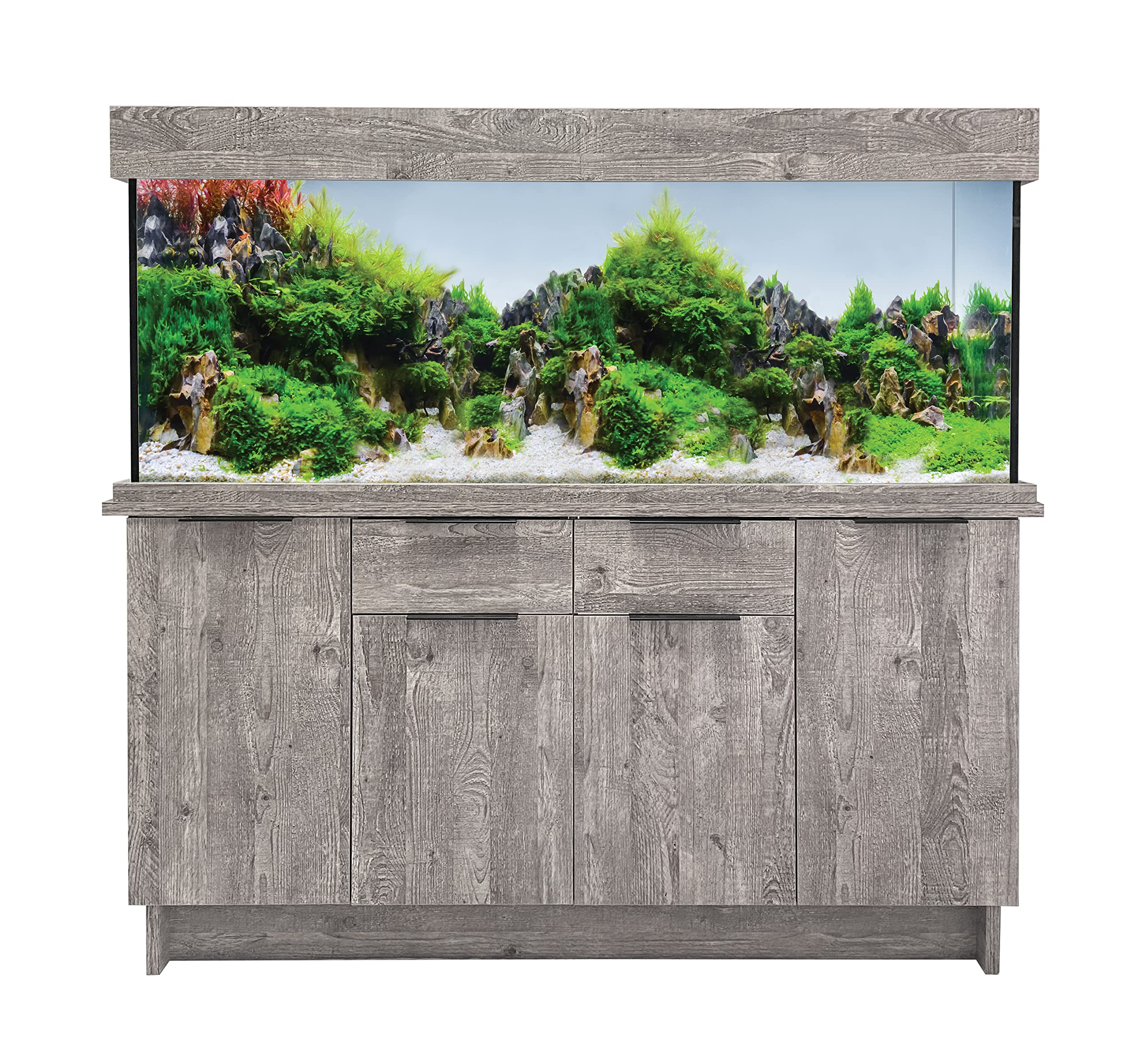 预发布站点、【Pet】Aqua One Urban Oak Style Aquarium Fish Tank with Cabinet 150cm 300L、-12345