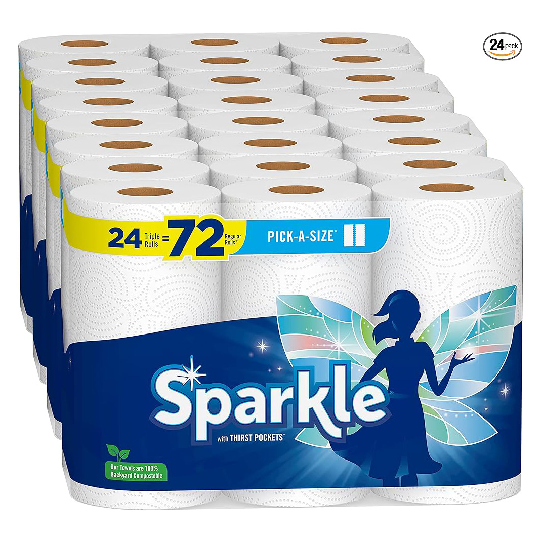 Sparkle庐 Pick-A-Size庐 Paper Towels, 6 Double Rolls = 12 Regular Rolls111mysite