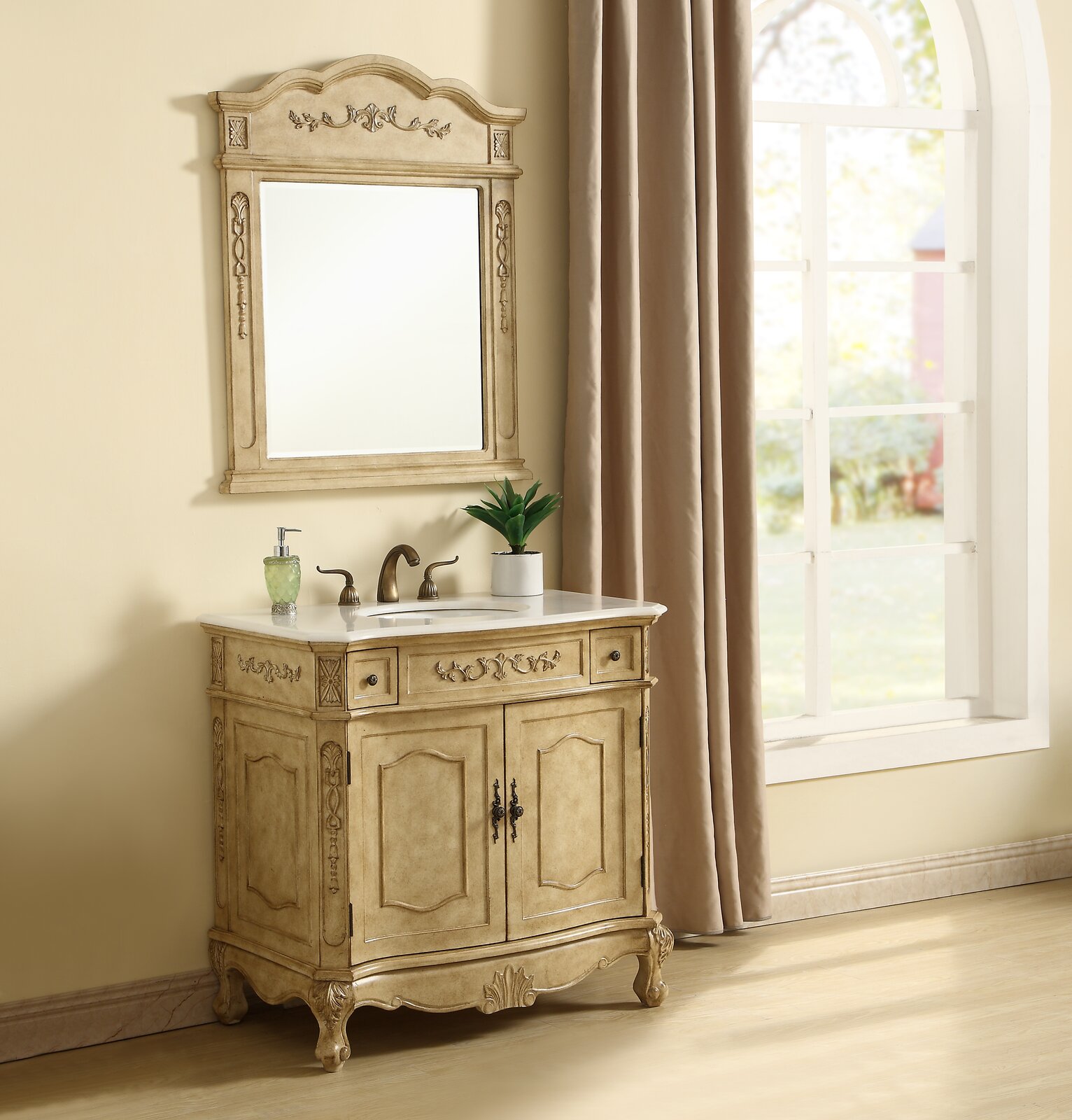 预发布站点、【Home Improvement】Halethorpe 36" Single Bathroom Vanity Set、-12345