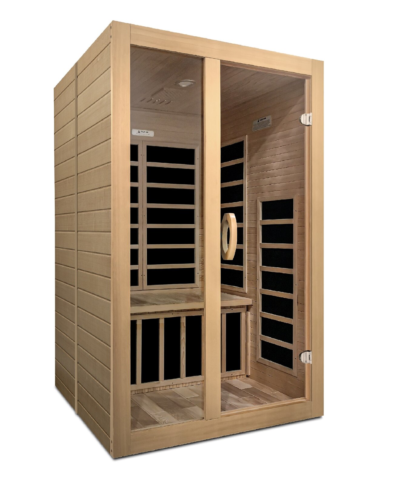 预发布站点、【Sports&Outdoors】Dynamic Infrared Santiago 2 - Person Indoor FAR Infrared Sauna in Hemlock、-12345