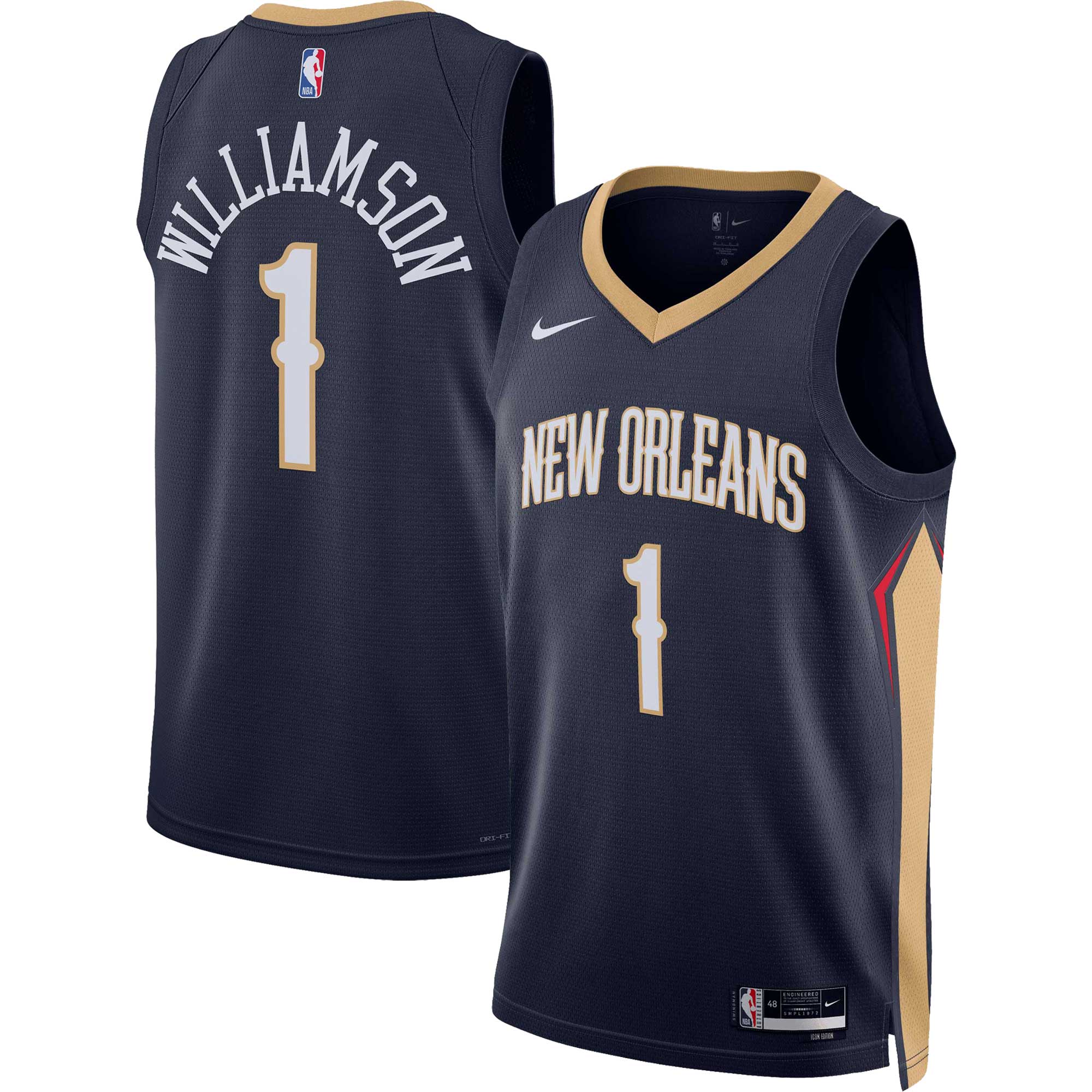 预发布站点、Zion Williamson New Orleans Pelicans Unisex Swingman Jersey - Association Edition - Navy、FF-CUSTOM-12345