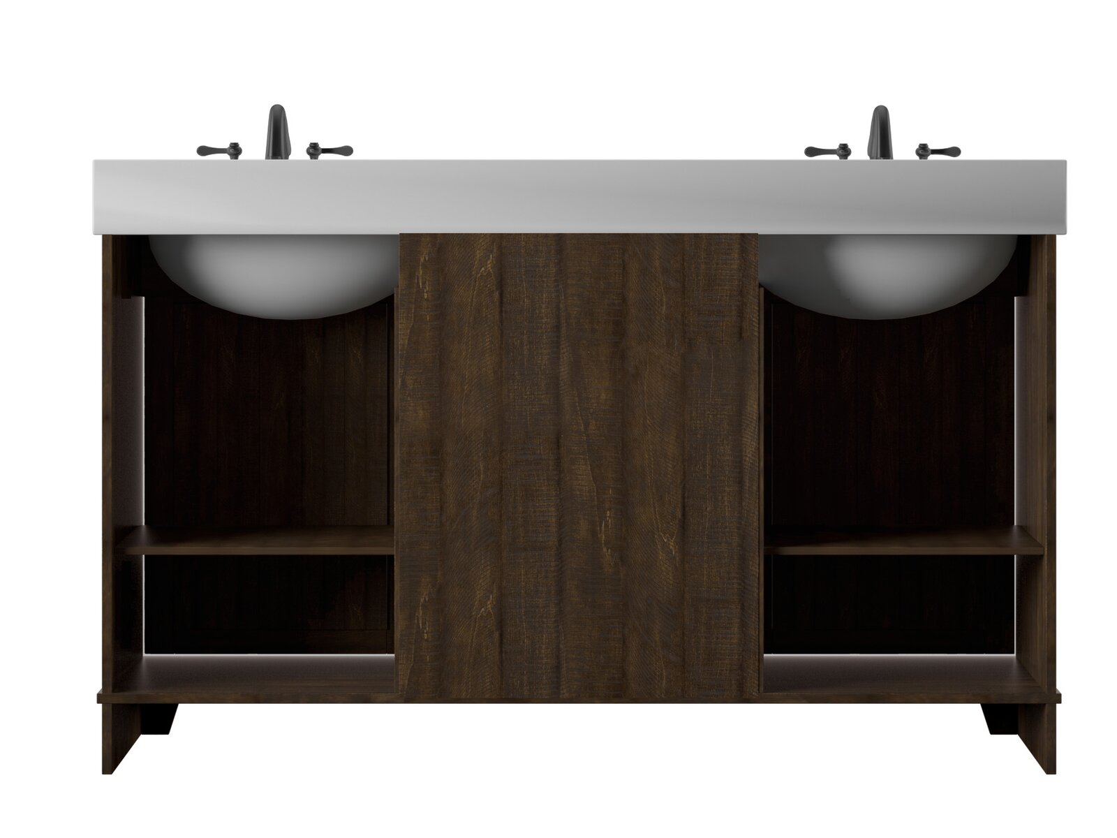 预发布站点、【Home Improvement】Braylen 60" Double Bathroom Vanity Set、-12345