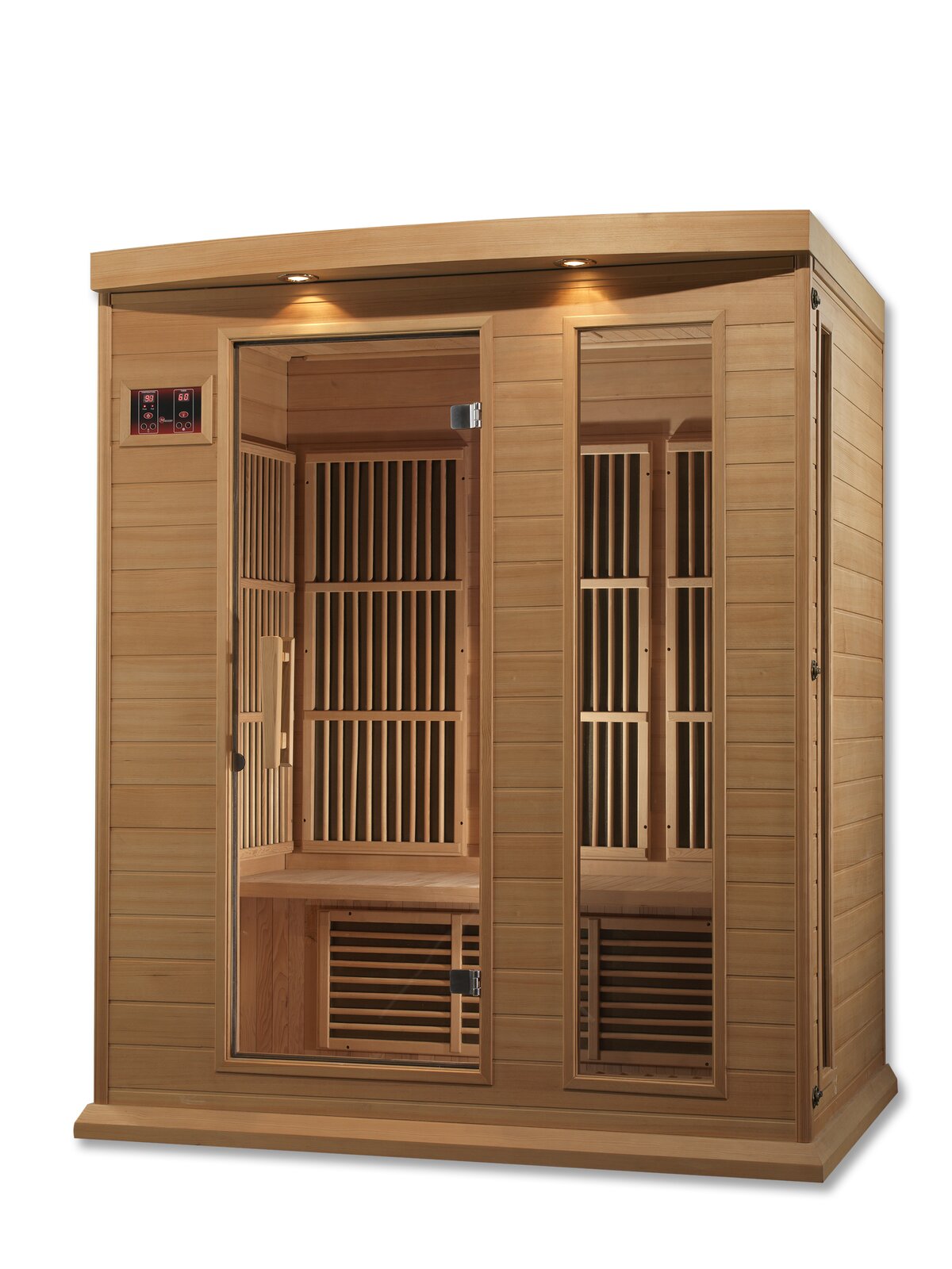 预发布站点、【Sports&Outdoors】Dynamic Infrared 3 - Person Indoor FAR Infrared Sauna in Hemlock、-12345