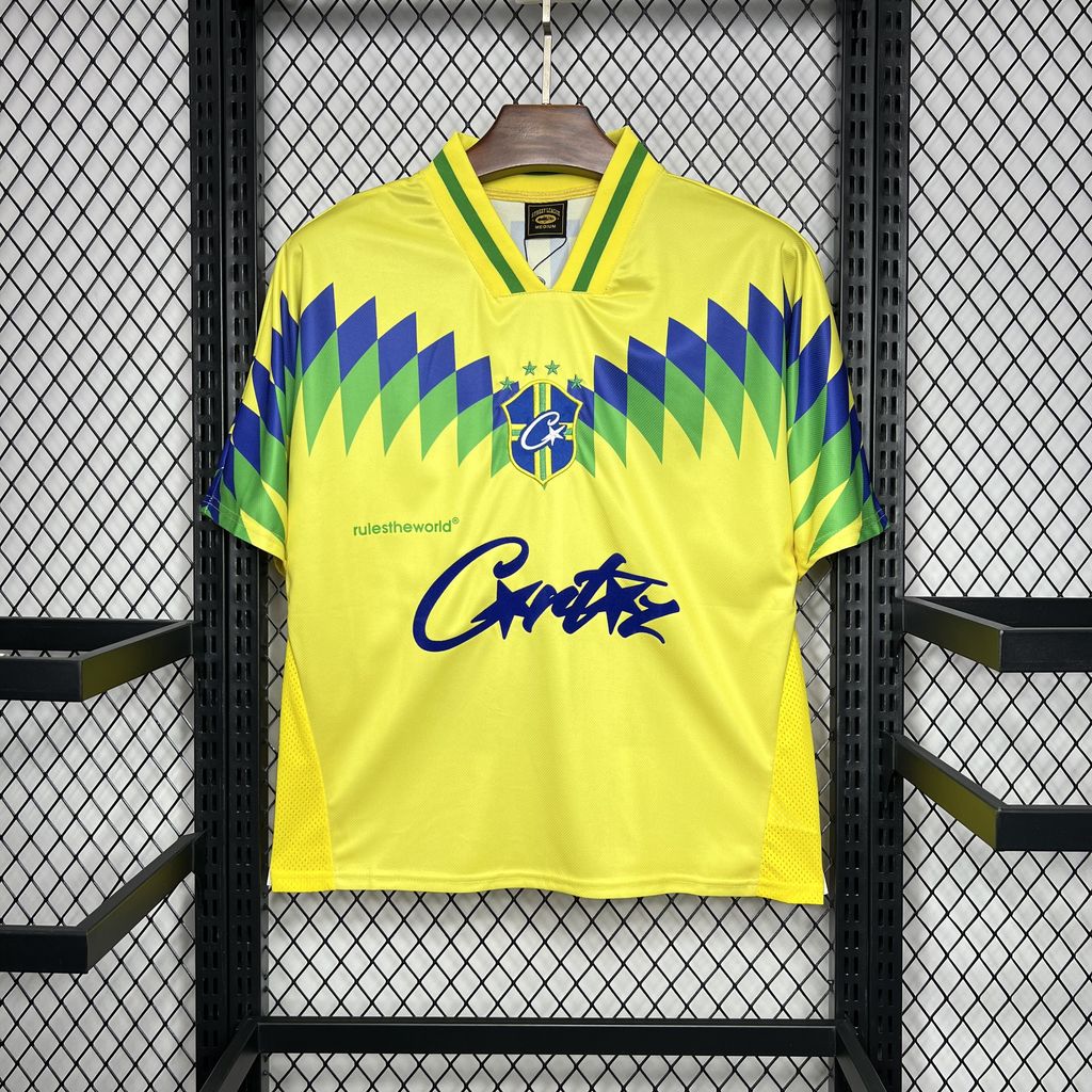 Corteiz x Retro Brazil 1995 Home Jersey - with RTW 18 print111