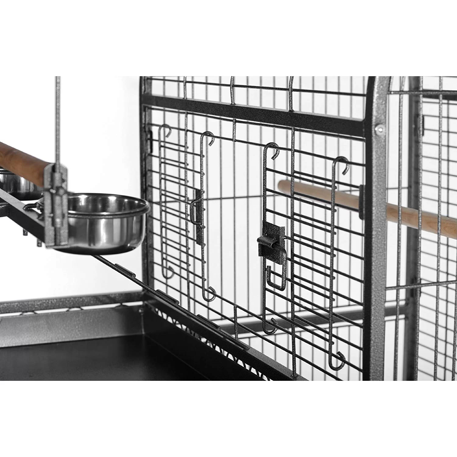 预发布站点、【Pet】Nickelson 66'' Steel Play Top Floor Bird Cage with Wheels、-12345