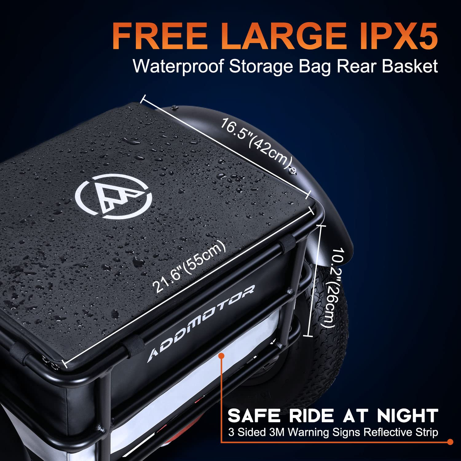 预发布站点、【Sports&Outdoors】Addmotor Motan Electric Trike Adults, 85 MI, 20"x4" Fat Tire 3 Wheel Electric Bicycle、-12345