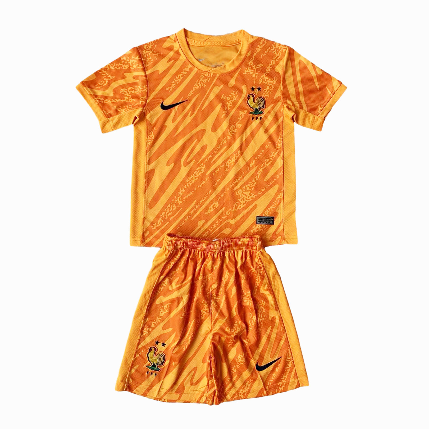 France 2024 Goalkeeper Kids Kit - Orange111