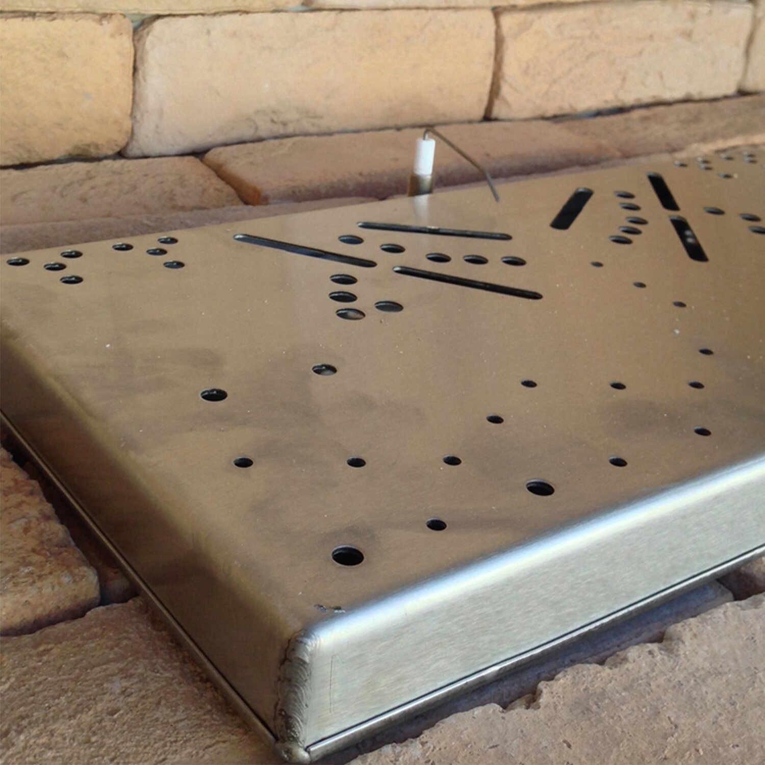 预发布站点、【Sports&Outdoors】82'' H Stone Veneer Outdoor Fireplace、-12345