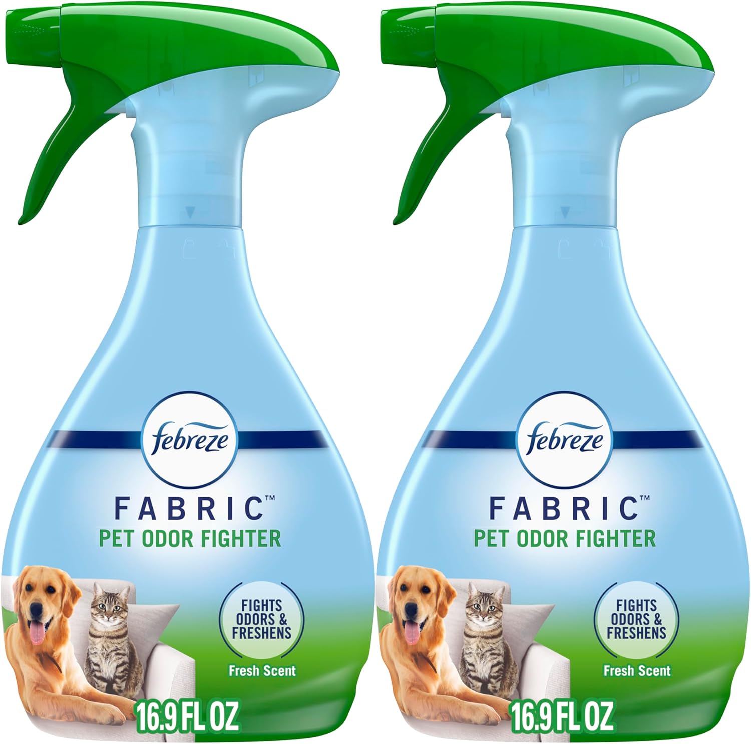 Febreze Odor-Fighting Fabric Refresher Pet Odor Fighter, 16.9oz, Pack of 2111mysite