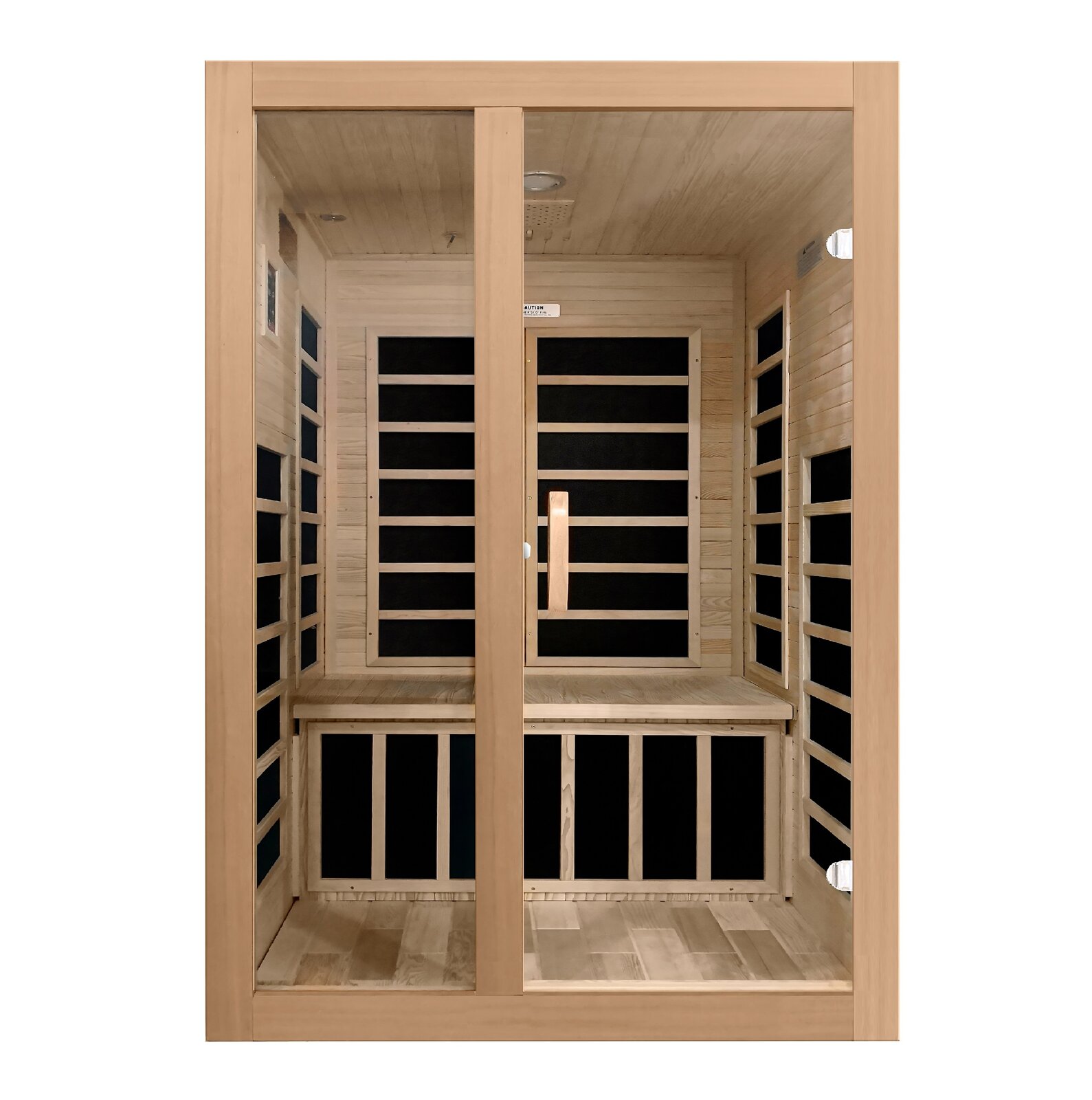 预发布站点、【Sports&Outdoors】Dynamic Infrared Santiago 2 - Person Indoor FAR Infrared Sauna in Hemlock、-12345