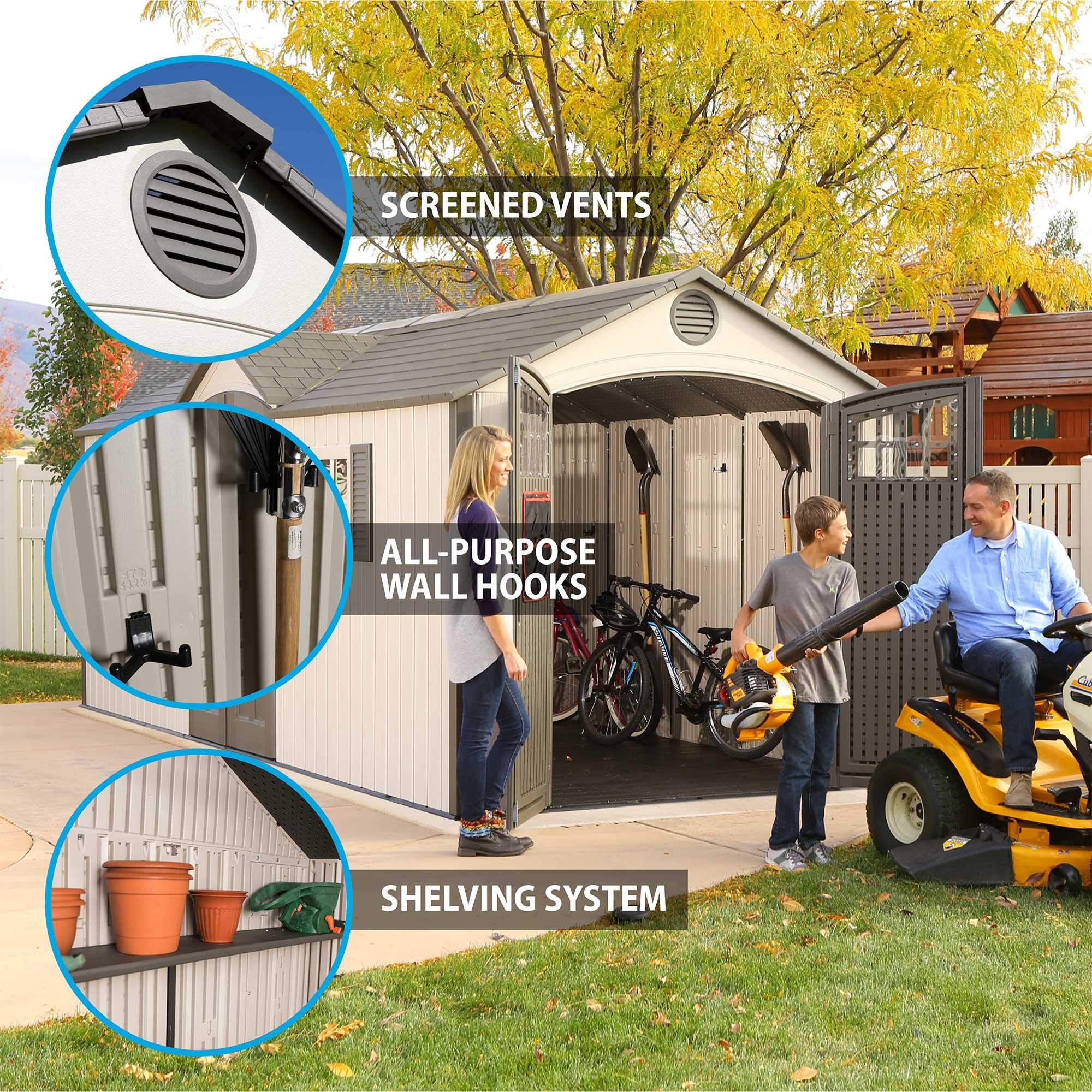 预发布站点、【Storage Shed】20 ft. W x 8 ft. D Plastic Storage Shed、mysite-12345