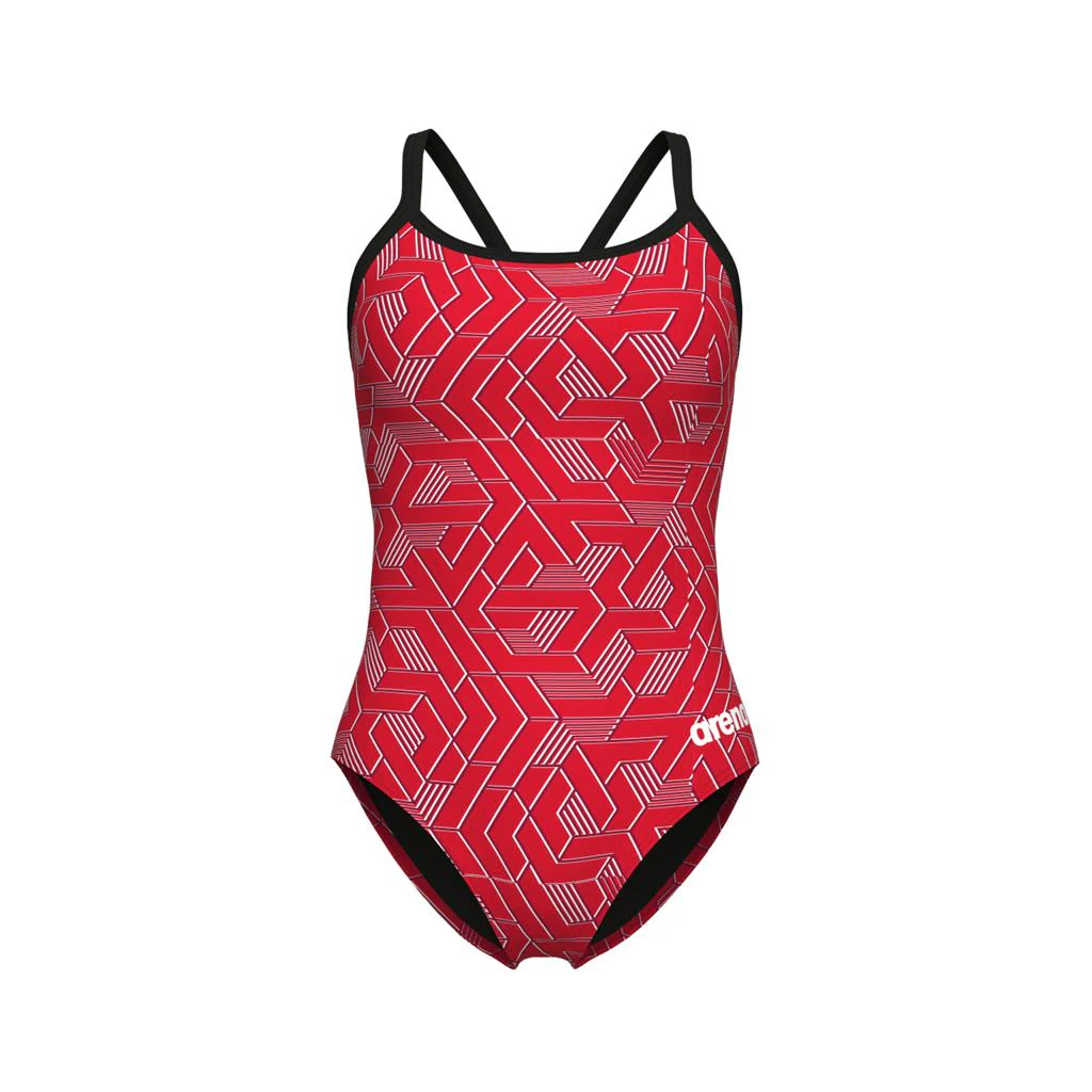 预发布站点、Arena Women's Escape Lightdrop Back One Piece Swimsuit、mysite-12345