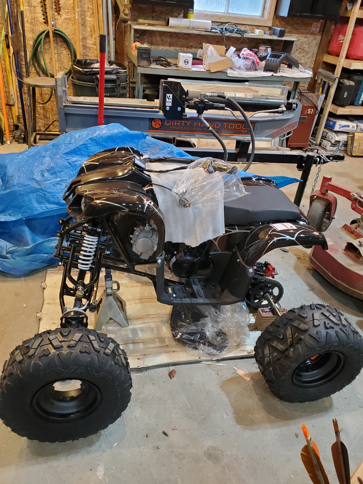 预发布站点、【Sports&Outdoors】X-PRO Adult ATV Quad Four Wheelers 200 Utility ATV Full Size ATV、-12345