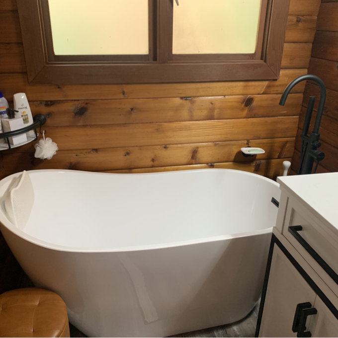 预发布站点、【Home Improvement】54" x 28" Freestanding Soaking Acrylic Bathtub、-12345