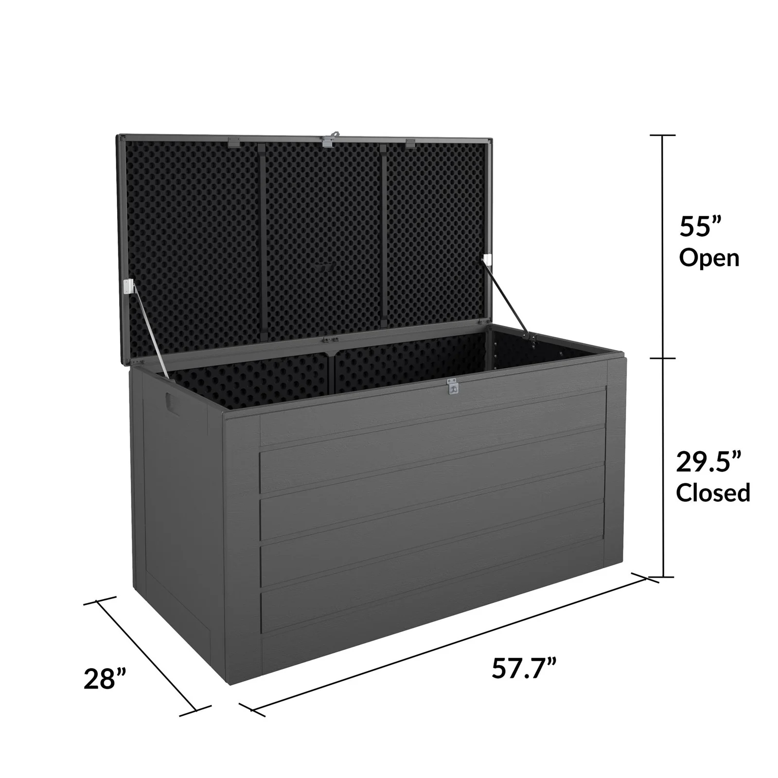 预发布站点、【Storage Shed】180 Gallon Water Resistant Plastic Lockable Deck Box、-12345