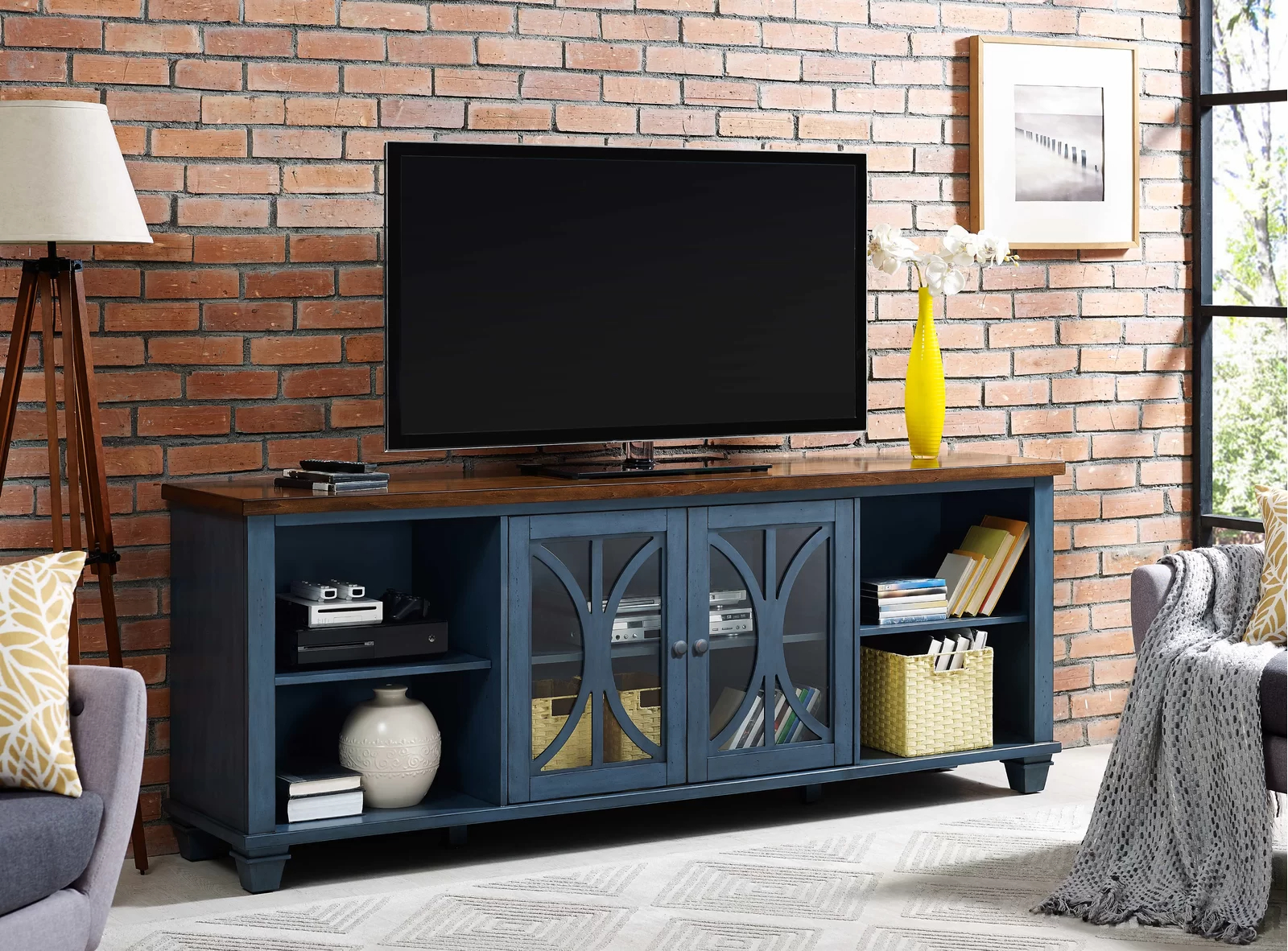 预发布站点、【Furniture】Rabinowitz TV Stand for TVs up to 88"、-12345
