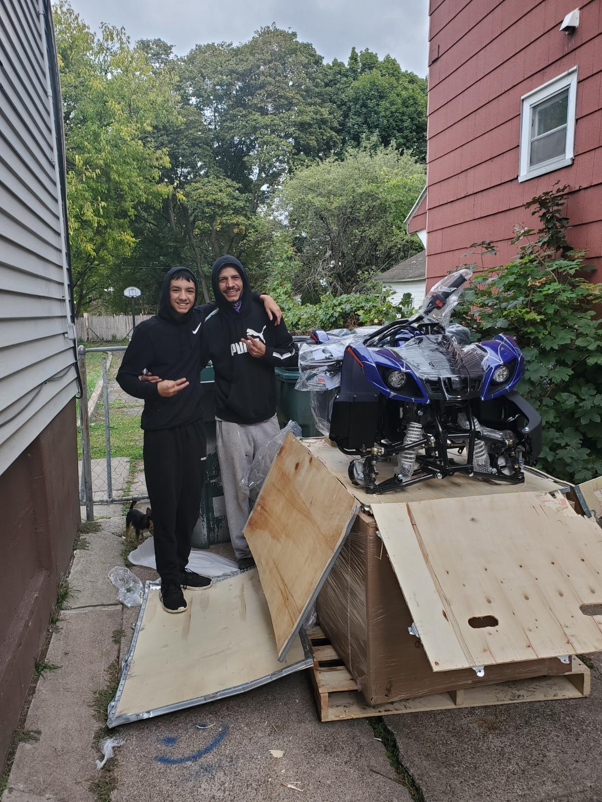 预发布站点、【Sports&Outdoors】X-PRO Adult ATV Quad Four Wheelers 200 Utility ATV Full Size ATV、-12345