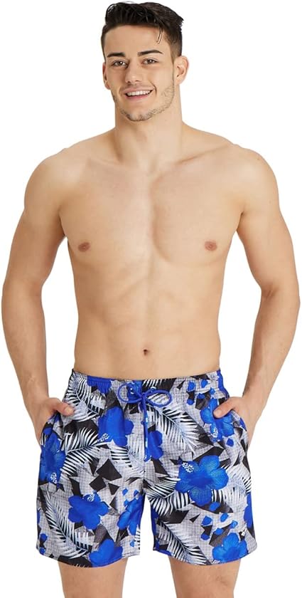 预发布站点、ARENA Men's Men's Beach Boxer Allover Beach Short、mysite-12345