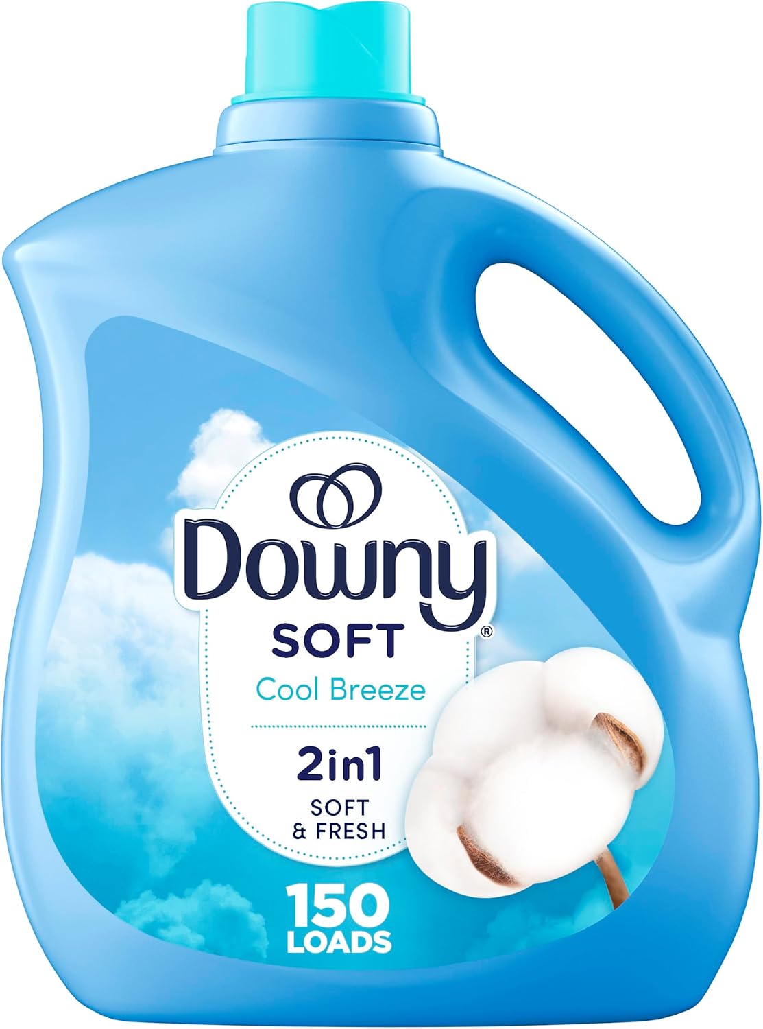 Downy Fabric Softener Liquid, April Fresh Scent, 140 fl oz, 190 Loads, HE Compatible111mysite