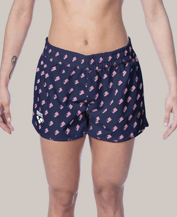 预发布站点、ARENA Women's National Team Flag Print Short、mysite-12345